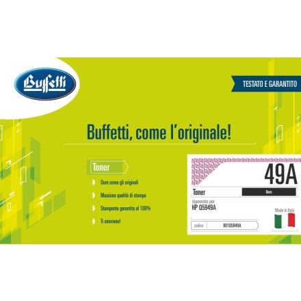 Toner HP - Compatibile Rigenerato 49A Q5949A - Nero - 2.500 pag