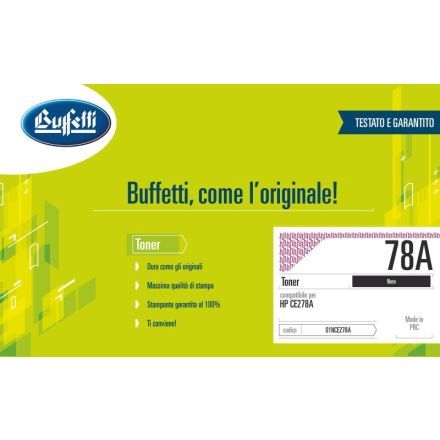 Toner HP - Compatibile 78A CE278A - Nero - 2.100 pag