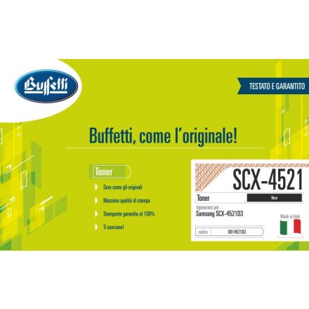 Samsung Toner - Compatibile Rigenerato SCX4521D3 SCX-4521D3/ELS - Nero - 3.000 pag