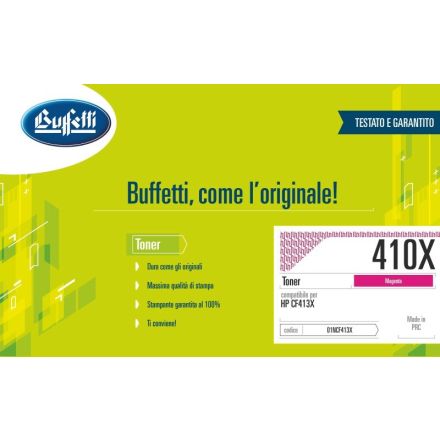 Toner HP - Compatibile 410X CF413X - Magenta - 5.000 pag