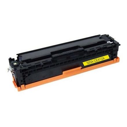 Toner HP - Compatibile 305A CE412A - Giallo - 2.600 pag