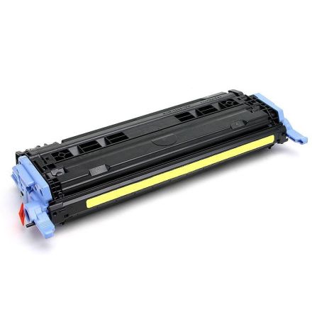 Toner HP - Compatibile Rigenerato 124A Q6002A - Giallo - 2.000 pag