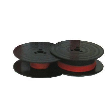 Olivetti Nastro - Compatibile 80401 (GR.98) - Nero/Rosso - 13 mm x 10 m