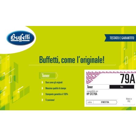 Toner HP - Compatibile 79A CF279A - Nero - 1.000 pag
