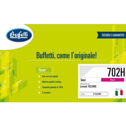 Lexmark Toner - Compatibile 702HM 70C2HM0 - Magenta - 3.000 pag