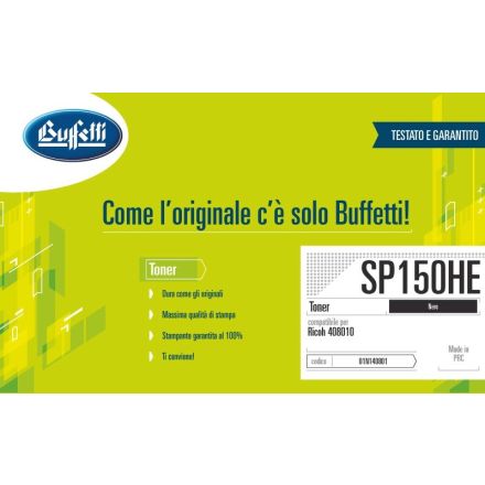 Ricoh Toner - Compatibile SP150 HE 408010 - Nero - 1.500 pag