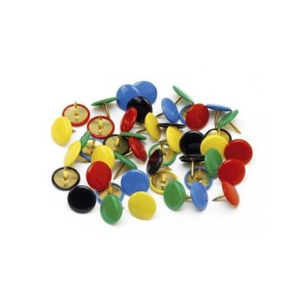 Puntine colorate - 10 mm - colori assortiti