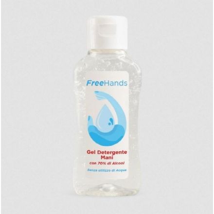 Sanigel - Gel Freehand mani disinfettante antisettico - 150 ml da asporto - alcool 70%