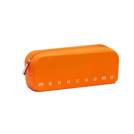 Bustina Monocromo Fluo - Silicone morbido soft touch - Arancione