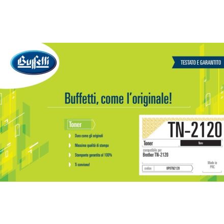 Brother Toner - Compatibile TN-2120 - Nero - 2.600 pag