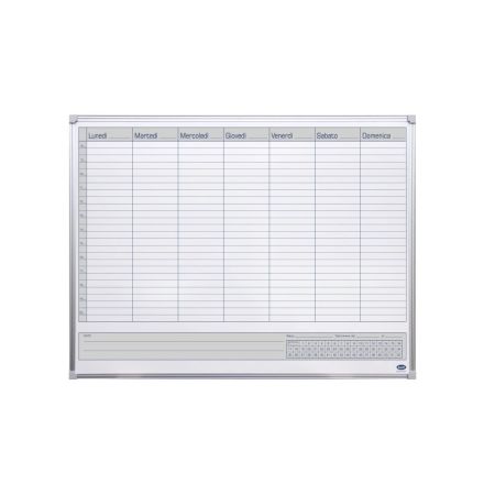 Planning magnetico settimanale - 60x90 cm
