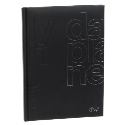 Agenda giornaliera 12 mesi - 2026 - 14,5x20,5 cm - sab/dom divisi - nero