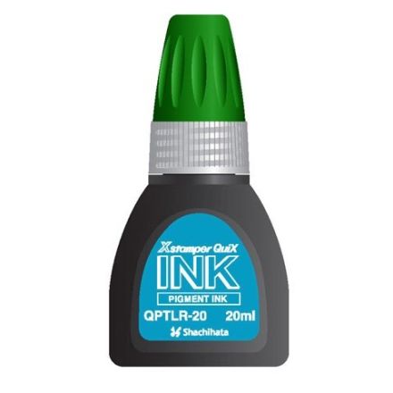 Ricarica inchiostro verde da 10 ml per timbri pre-inchiostrati Buffetti