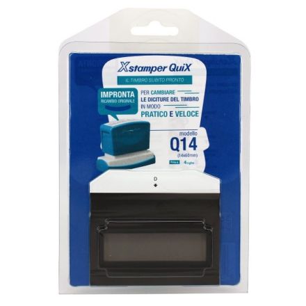 Impronta ed etichetta XStamper - Timbro Q14