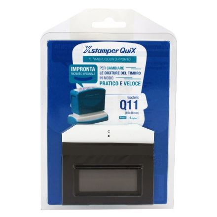 Impronta ed etichetta XStamper - Timbro Q11