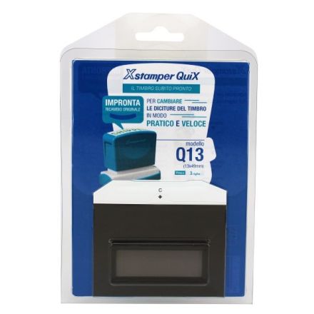 Impronta ed etichetta XStamper - Timbro Q13