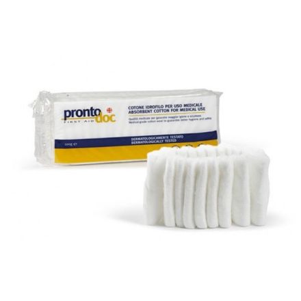 Cotone idrofilo ad uso medicale