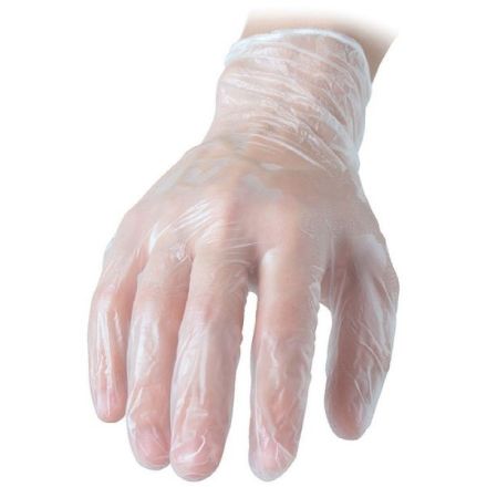 Guanti in vinile taglia M - Conf. 100 pz.