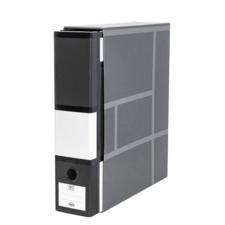 Raccoglitore Art - Formato Protocollo - Dorso 8 cm - grigio
