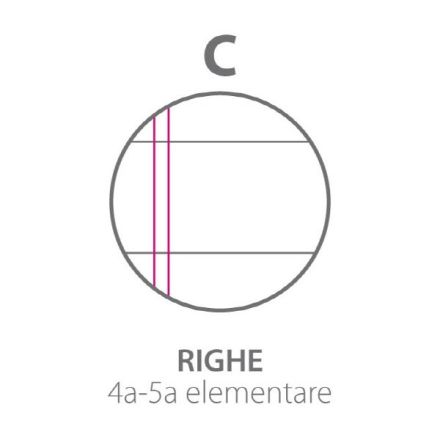Maxiquaderno Collezione Chatty - Rigatura 0C - Righe con margine - 80 g - A4 - copertine assortite
