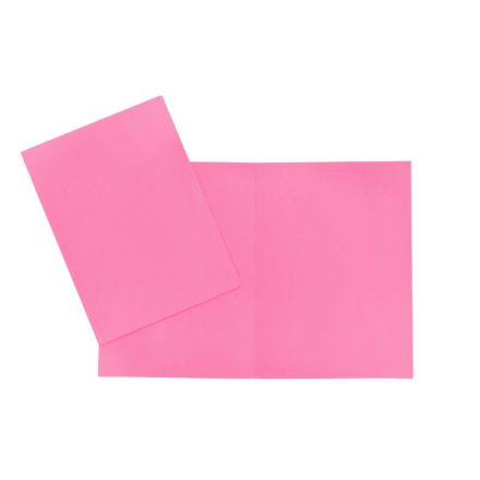 Cartelline semplici Arcobaleno - cartoncino - 190 g/mq - 34,5x24,5 cm- fucsia- conf. 20 pz