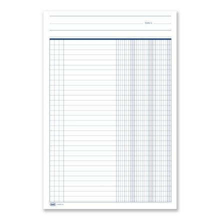 Scheda a 3 colonne (4 fori per archiviazione) - 90 gr. - 29,7x21 cm