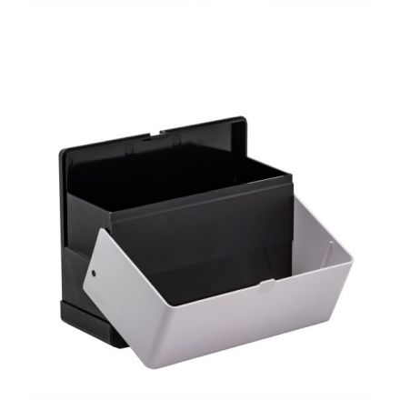 Schedario in plastica - capacità 300 schede - per schede 17x24 cm