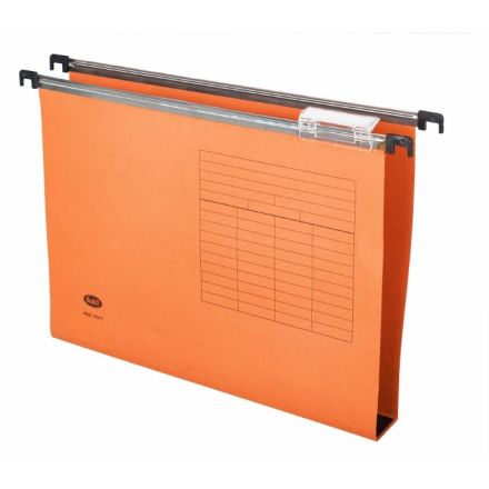 Cartella sospesa - da cassetto - Interasse 39 cm - Fondo a U - arancio