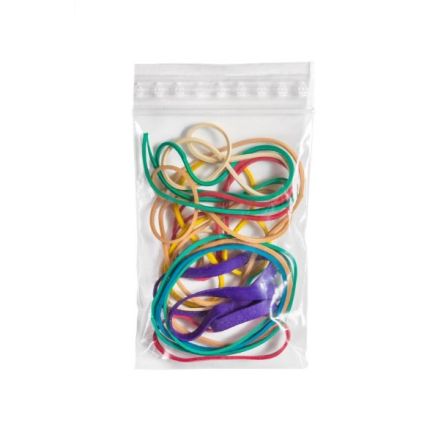 Buste con chiusura a pressione richiudibili - polietilene -10x7 cm