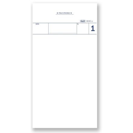 Comande generiche - Blocco 25/25 fogli autoricalcante - 14,5x7,5 cm