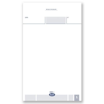 Comande generiche - Blocco 50/50 fogli autoricalcante - 16,8x10 cm