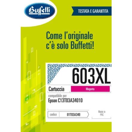 Epson Cartuccia ink jet - Compatibile 603XL T03A3 - Magenta - 350 pag