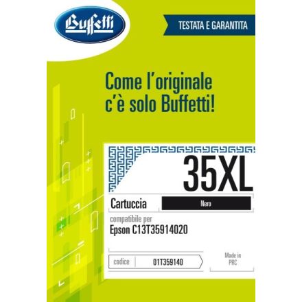 Epson Cartuccia ink jet - Compatibile 35XL T3591 - Nero - 2.600 pag