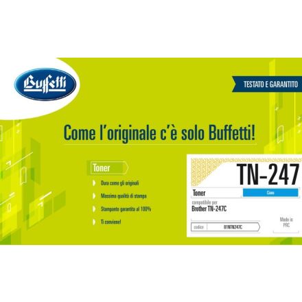 Brother Toner - Compatibile TN-247C - Ciano - 2.300 pag