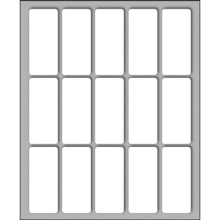 Etichette adesive permanenti multifunzione TAK-TO - 46 x 20 mm - Fogli DIN A5 - 150 etichette