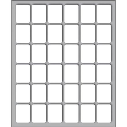 Etichette adesive permanenti multifunzione TAK-TO - 22 x 17 mm - Fogli DIN A5 - 10 etichette