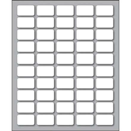 Etichette adesive permanenti multifunzione TAK-TO - 20 x 12 mm - Fogli DIN A5 - 10 etichette