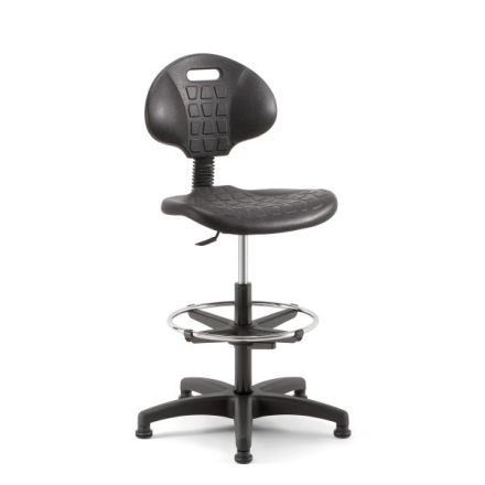 Sgabello Ermes in poliuretano