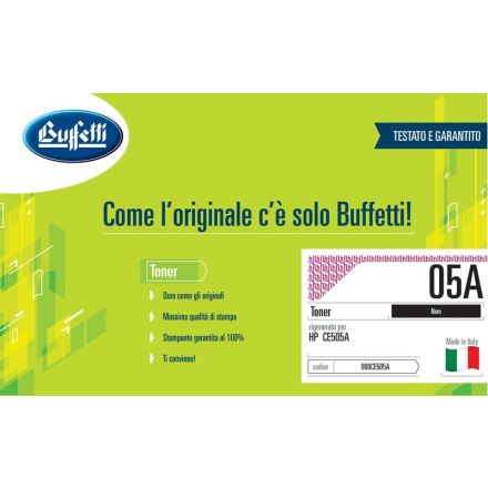 Toner HP - Compatibile Rigenerato 05A CE505A - Nero - 2.300 pag