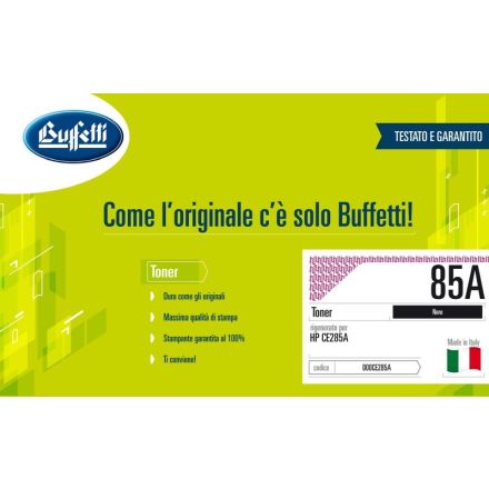 Toner HP - Compatibile Rigenerato 85A CE285A - Nero - 1.600 pag