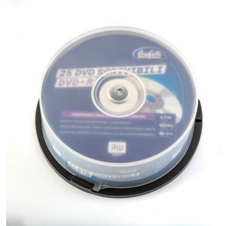 Buffetti - DVD+R - 4,7 GB - spindle da 25 - Silver