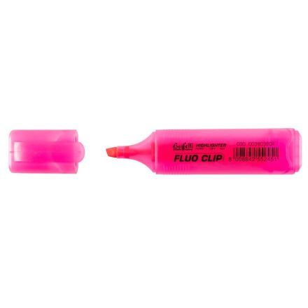 Evidenziatore Fluo Clip - colore rosa