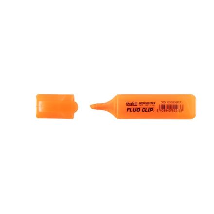 Evidenziatore Fluo Clip - colore arancione