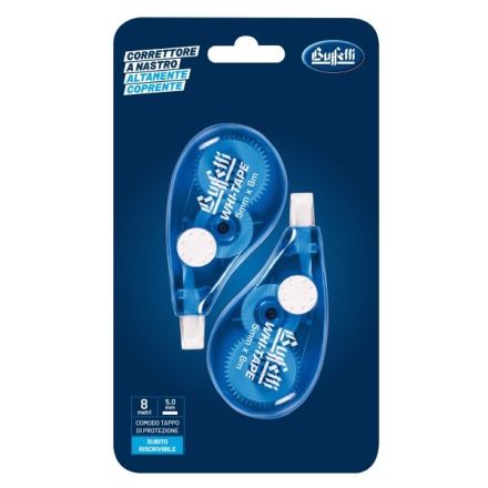 2 Correttori a nastro - 5 mm x 8 metri