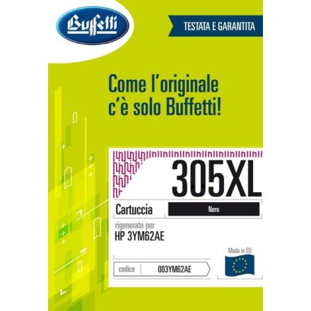 Cartuccia ink jet HP - Compatibile Rigenerato 305XL 3YM62AE - Nero - 700 pag