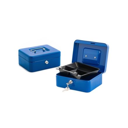 Cassette portavalori in metallo - 20x16x9 cm