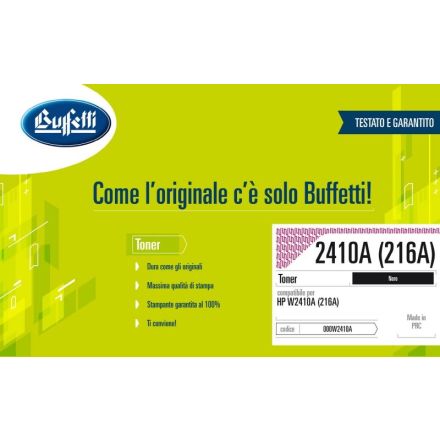 Toner HP - Compatibile 2410A(216A) W2410A(216A) -Nero - 1.050 pag