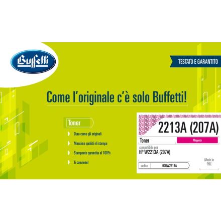 Toner HP - Compatibile 2213A(207A) W2213A(207A) - Magenta - 1.250 pag