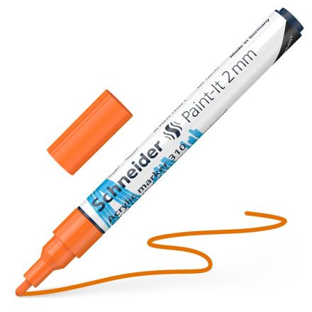 Marcatore acrilico Paint it 2mm - arancione