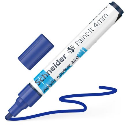 Marcatore acrilico Paint it 4mm - blu